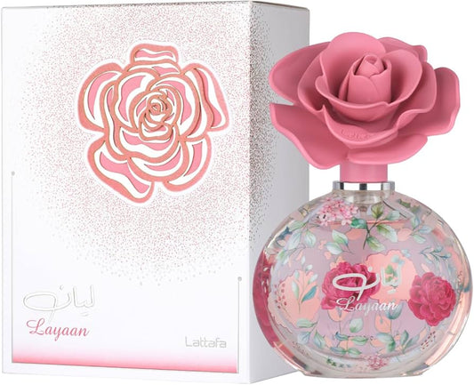 Layaan – Women's Eau de Parfum (75 ml pink bottle)| Org