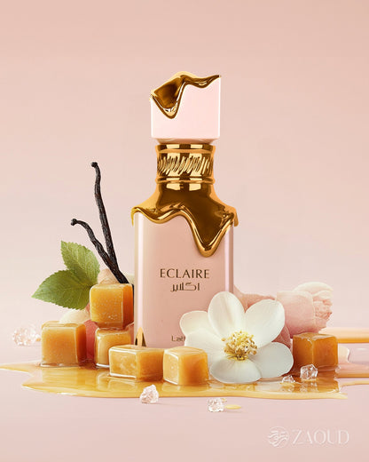 Eclaire, Eclaire Banoffi & Eclaire Pistache Eau De Parfum Sprays 40ml By Lattafa (Bundle)
